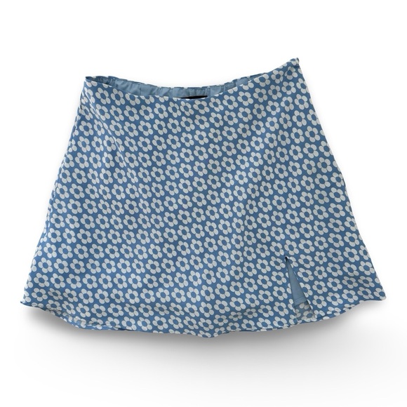 Cotton Candy LA Floral Blue Skirt size S - Picture 8 of 9